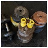 Cast Iron Weight Plates, Dumbbell Handles, Portable Folding Boat Boarding Ladder