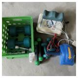 Neoprene-Coated Dumbbells,  Abdominal Roller, Swing Master Machine & More