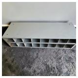 Kimball Midwest All-Welded Cold-Rolled Steel Open-Front Parts Organizing Unit