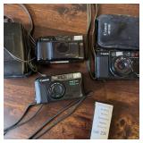 Canon Compact Film Camera Lot