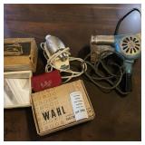 Wahl Electric Hand Massager, Pollenex Health Club Massager, GE F47 Travel Iron 
