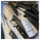 Kitchen Knife Lot - Remington MicroSharp Chef s Knife, Betty Crocker Serrated 