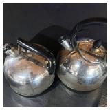 Stainless Steel Stovetop Whistling Tea Kettles, SS Stock Pot, Aluminum Cake Dome