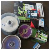 HP Ink Cartridges, Blank HP CD-R:DVD-R Media Discs, Bamboo Stylus & More