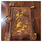 Antique Fretwork Scroll Saw or Jig Saw Art Puzzle (Nature Scene)