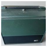 Sears Du-All Eight Portable Film Projector Model 584.92560 In Olive Green Case