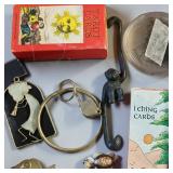 Tarot Cards and I Ching Cards By AGMuller, Glass House Studio Angel Suncatcher