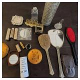 Vanity Items - Dorset Fifth Avenue Powder Compact, Lipstick Cases