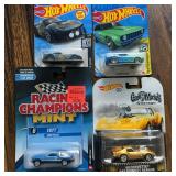 Hot Wheels and Racing Champions Car Set