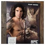 Promotional Photo Signed by UFC Fighter Clay Guida