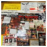 Wrestling Event Poster and Flyer Lot