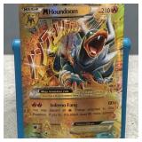M Houndoom-EX (22/162) Holo Rare Pokemon Card