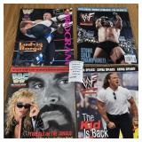 4 Vintage WWF Wrestling Magazines