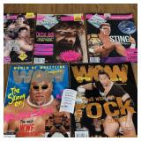 Five Wrestling Magazines from WWF and WCW