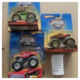 Hot Wheels Monster Jam Diecast Truck Set