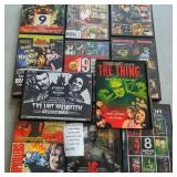 Horror and Sci-Fi DVDs