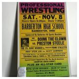 WWF Superstar Doink the Clown/Preston Steele Sign