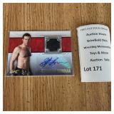 2011 Topps UFC Stephan Bonnar Autograph Relic Card