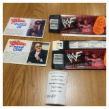 WWF Ice Cream Bar Wrappers and Wrestling Cards
