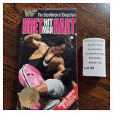 WWE Bret 'Hit Man' Hart VHS Tape