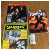 Nirvana, ToyFare, Shock Cinema Magazine Lot