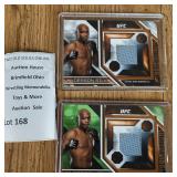 Topps UFC Anderson Silva Fight Worn Relic Cards