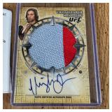2013 Topps UFC Urijah Faber Autographed Fight Card