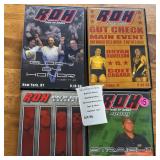 4 ROH Wrestling DVDs