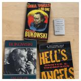 3 Books by Charles Bukowski and Hunter S. Thompson