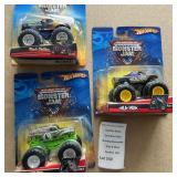 Three Sealed Hot Wheels Monster Trucks