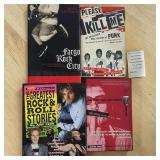 Influential Rock, Metal, Punk Music History Books