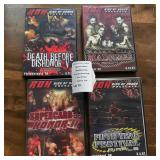 4 Ring of Honor Wrestling DVDs