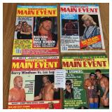 Wrestling's Main Event Magazines Lot of 4