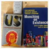 Us Magazine book & Munching on Existence Book