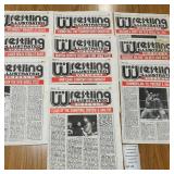 Pro Wrestling Illustrated Newsletter Lot