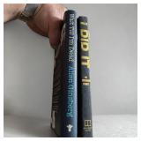 Hardcover Books by Allen Ginsberg and O.J. Simpson