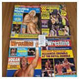 Lot of 4 Four Wrestling Magazines