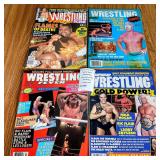 Four Vintage Wrestling Magazines