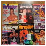 Lof of 6 'Wrestler' Magazines From the 1990s