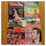 Lot of 4 Issues of Inside Wrestling Magazine