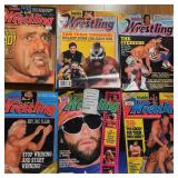 Lot of 6 Inside Wrestling Magazines