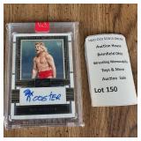 WWE Terry Taylor Red Rooster Autographed Card