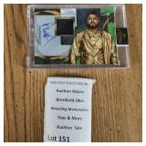 Wrestling Memorabilia Card W/Autograph and Relic