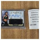 2017 Topps UFC Rose Namajunas Autograph Card