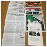 Wrestling Newsletters and Memorabilia