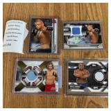 Topps UFC Autographed/Relic Trading Card Lot