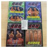 Four ROH Wrestling DVDs