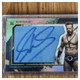 2020 Topps WWE Autographed Event-Used Card