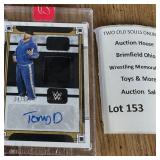 2024 Panini Three Count WWE Tony D'Angelo Card