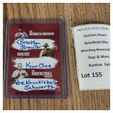 Multi-Signed WWE Steve Lombard Trading Card